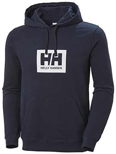 Helly Hansen Herren Hh Box Hoodie Kapuzenpullover, Marineblau, XL EU