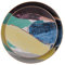 Placa de porcelana Estilo nórdico oro cerámica occidental plato panyun postre placa placa placa placa placa placa phnom penh western plato 2 pieza conjunto redondo vajilla conjunto Cena familiar, Serv