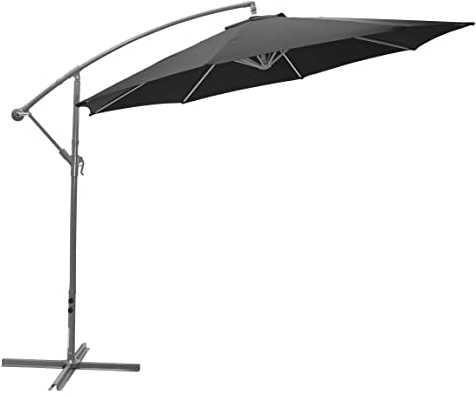 Gartenfreude Parasol, Noir, 300 cm