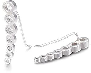 Musihy Silber Ohrstecker Ohrstecker Für Damen Sinnvolle Geschenke Runden Silber
