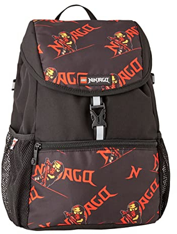 LEGO® - Kindergarten Outdoor Rucksack Jungen - LEGO®, LEGO®, NINJAGO®, Red 2023 - Leichter Rucksack - Herausnehmbaren wattierten Sitzkissen