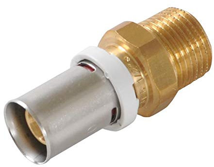 NICOLL Raccord multicouche Manchon à sertir fluxo Mâle Ø40-11/4