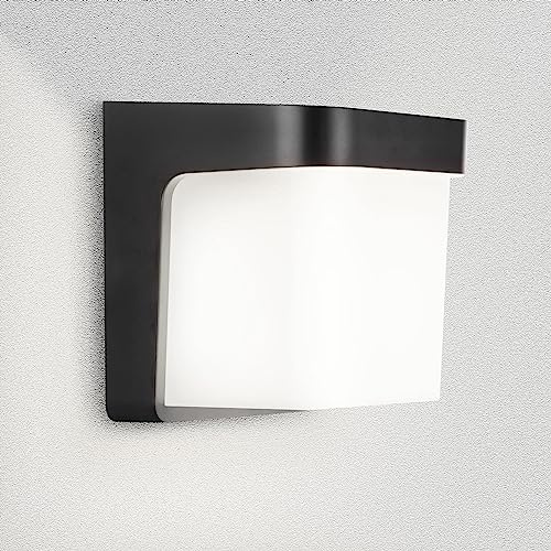 Maxkomfort Aussenleuchte Aussenwandleuchte Schwarz E27 Fassung für LED geeignet Wandlampe 1703A-BK