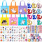 Tacobear Katzen Party Mitgebsel Kindergeburtstag Give Aways Gastgeschenke mit Geschenktüten Pailletten Schlüsselanhänger Aufkleber Schnapparmband Party Mitbringsel Pinata Füllung Junge Mädchen