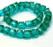40stk Böhmische Kristallperlen 4mm, Tschechische Perlen Glasschliffperlen Glasperlen, Würfel, CZ Beads (Smaragd Grün)