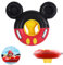 Anillo de Natación Niño, XiXiRan Flotador de Piscina Niños, Flotador para Bebé con Asiento, Anillo de Natación del Coche de Policía, Flotador Inflable GE Natación Bebé, Aro Natación Niños (Mickey)