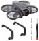 DJI Avata 2 Gimbal Stoßstange - Gimbal Bumper Guard Objektiv Schutz Anti Kollisions Schutz PTZ Schutzleiste für DJI Avata 2 FPV Drohnen Zubehör Schwarz