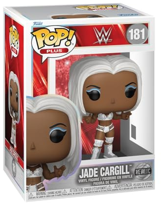 Funko Pop! Plus: WWE - Jade Cargill - Metallisch - Vinyl-Sammelfigur - Geschenkidee - Offizielle Handelswaren - Spielzeug Für Kinder und Erwachsene - Sports Fans - Modellfigur Für Sammler und Display