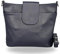 BRISE Umhängetasche Damen Echtes Leder ELLIE Handgemachte Crossbody Bag mit Ledergurt 6 Fächer Wasserdichte Schultertasche Made in Italy (Navyblau - 1)