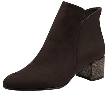 Tamaris Women's Vegan Boots, Mocca Comb, 9 UK