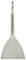 SDS Plus Tile Chisel, Sds Max 280 X 75 Mm, Scalpello Sds Max Inclinato per Martello, Scalpello Muratore Largo Compatibile Con Punte Sds Plus, Scalpello Sds per Mazzetta Muratore E Demolizione