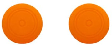 Joystick Tapas para Nintendo Switch 2 (2025), silicona Joystick tapas asas para Switch 2 Controller Joy-Con Thumbstick funda (naranja 2 unidades)