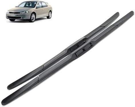 HERTC Limpiaparabrisas para Renault Laguna 2 2001-2007 24+20, Escobillas Limpiaparabrisas Delanteras Durable Limpiaparabrisas Delantero Cuchillas
