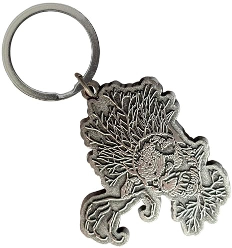 Rock Off officially licensed products Iron Maiden Fear Of The Dark Eddie keyring Keychain One Size