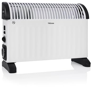 Tristar Konvektionsheizung – Bis zu 2000 W – Einstellbarer Thermostat – Einstellbare Heizleistung – 24-Stunden-Timer – Turbo-Funktion – KA-5168