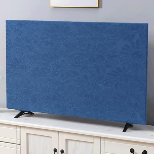 Elastic Dust Proof Screen Protector,Dust Cover Tv Case,Indoor Protection Screen Tv Cover,Sun Protection,Washable,Soft,For Bedroom Living Room Home Decoration