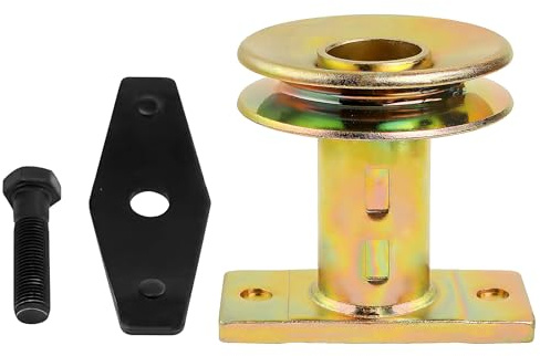 ERYUE Kit D'adaptateur de Lame de Tondeuse à Gazon avec Poulie pour Tondeuse à Conducteur Marchant Cub Cadet SC 300 2018-2019, Ensemble Remplacement en Acier Inoxydable Durable pour Les Amateurs