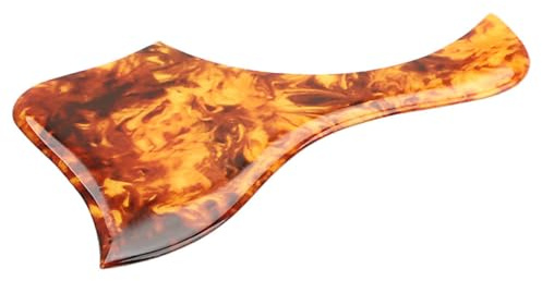COMPUKAS Gitarrenschutzplatte Akustikgitarre Entenform Schlagbrett Selbstklebend Kratzschutz für Folk Konzert Westerngitarre Zubehör