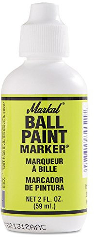 Markal Ball Paint Marker Yellow 59ml