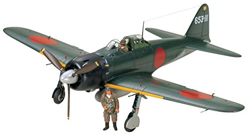 Tamiya 300060318-1:32 Mitsubishi A6M5 Zero Fighter Flugzeug
