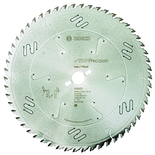 BOSCH Kreissägeblatt Top Precision Best für Wood, 350 x 30 x 3,5 mm, 54, 2608642120
