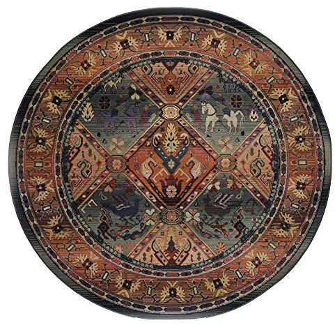 Theko Gabiro Teppich, Polypropylen, 120x120 cm