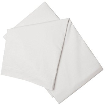 Belledorm Grey Flat Sheet, 200 Thread Count Percale (Double, Cloud)