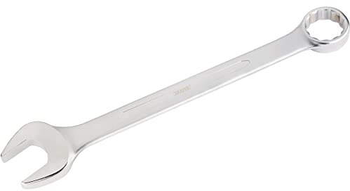 Draper 14962 Heavy Duty Long Pattern Metric Combination Spanner, 14962/Silver, 80 mm