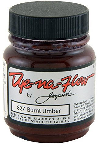 Jacquard Dye-Na-Flow Liquid Color 2-1/4 Ounces-Burnt Umber