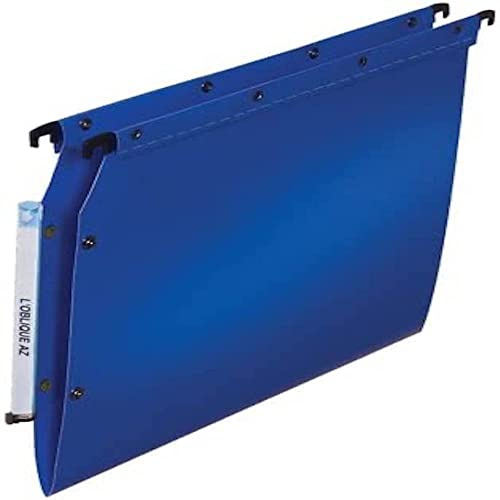 L Oblique Ultimate beschleunigungskraft seitliche Datei Polypropylen 330 mm-Karton A4 blau Ref 100330583 [Pack 25]