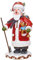 Hubrig Volkskunst Räuchermann - Winterkind Weihnachtsmann - 20cm - Original Erzgebirge Räuchermann