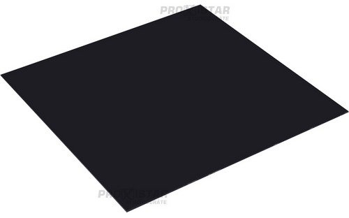 proxistar Acrylplatte 75x75cm schwarz