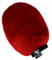 Engel Reitsport | Lammfell Putzhandschuh zur Fellpflege PUHA1-BOR Bordeaux rot