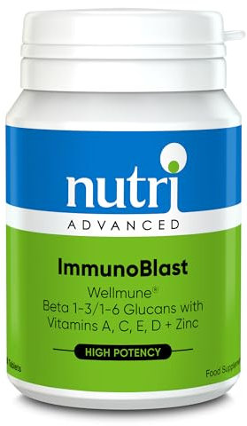 Metagenics ImmunoBlast - Immune Support Supplement - with Beta Glucans, Vitamins A, C, D, E & Zinc for Immune Support - 60 Tablets
