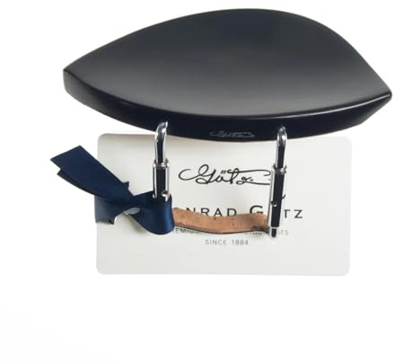 Conrad Götz ZK-256 Slim Kinnhalter für Violine 4/4, Ebenholz
