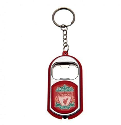 Liverpool F.C. Schlüsselanhänger-Taschenlampe mit Flaschenöffner