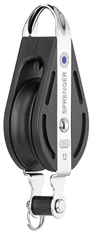 S-Block Nadellager 12 mm - 1 Rolle, durchgehender Bügel, Hundsfott