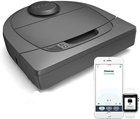 Neato Robotics D301 Connected- Robot aspirapolvere con stazione di ricarica, Compatibile con Smartphone, Alexa e Smartwatch