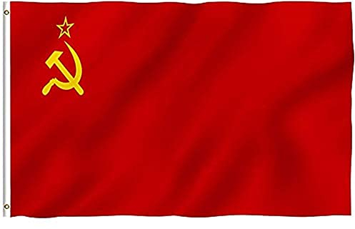 DIVISTAR Flagge der UdSSR (1955–1991), Polyester, 91 x 152 cm.