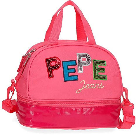 Pepe Jeans Kim Sac isotherme pour nourriture Rose 25 x 19 x 15 cm Polyester