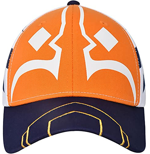 Concept One Unisex-Erwachsene Star The Clone Wars Ahsoka Cosplay Baseballmütze Baseballkappe, Mehrfarbig/Meereswellen (Ocean Tides), Einheitsgröße