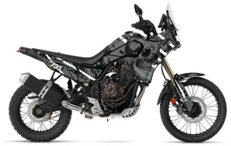 Dekor (Aufkleber) Kit für Yamaha Tenere 700 2019 – 2022 (Weiß)