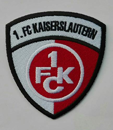 Jingtongda 2 Stück FC Kaiserslautern rot Aufnäher Patch Football Fussball Soccer Club Iron on bügelbild aufbügler Badge