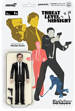 Figura Reaction The Office Michael Scott como Michael Scarrn - Figura de acción Reaction The Office - Licencia Oficial
