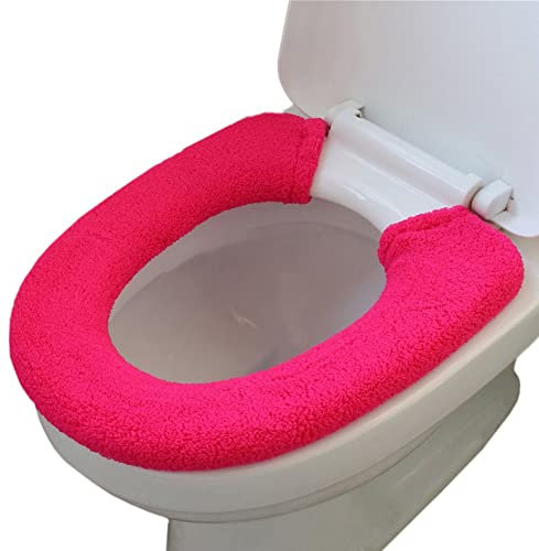 Volicph WC-Sitzbezug Universal Waschbar Toilettensitzabdeckung Wärmer WC Sitzbezüge Badezimmer weiche Toilettensitzbezug Wc Toilettensitz Wärmer Pad
