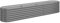 vidaXL Garden Raised Bed - Weather-Resistant Powder-Coated Steel Flower Box, Grey, 224x40x36 cm - Ideal for Patio/Garden