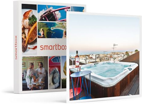 Smartbox - Cofanetto Regalo - Soggiorno di 1 Notte in Un Esclusivo Resort in Italia con Pausa in Vasca idromassaggio Jacuzzi® - Idee Regalo Originale