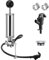 4 Thread Keg Tap Beer Tap Pump, Beer Pump Keg Pump for Mini Kegerator, Party Pump Picnic Hand Pump with 2 Beer Faucets & Beer Hose, Kegerator Pump Draft Beer Faucet Beer Dispenser for Home Bar