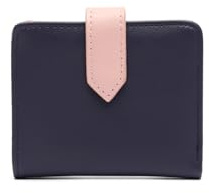 MISAKO Ornella kleine Bicolor Geldbörse ED. Damen - Ornella Blau 9x1x2cm