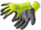 Högert Technik VECHTE Nitrilbeschichtete Schutzhandschuhe, grün/dgrau, Größe 9, 12 Paar/Packung, abriebfest, ideal für präzise Montage- und Wartungsarbeiten